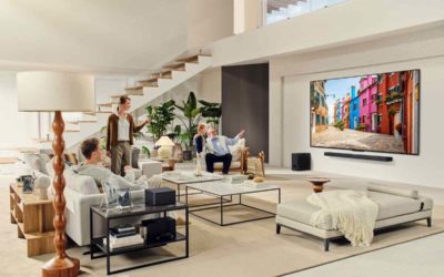 LG QNED evo, televisores de hasta 100 pulgadas con gama de color ampliada para 2025