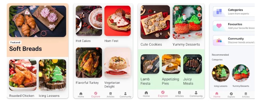 Las 9 mejores apps con recetas de cocina para hacer en Navidad 6 christmas recipes food ideas