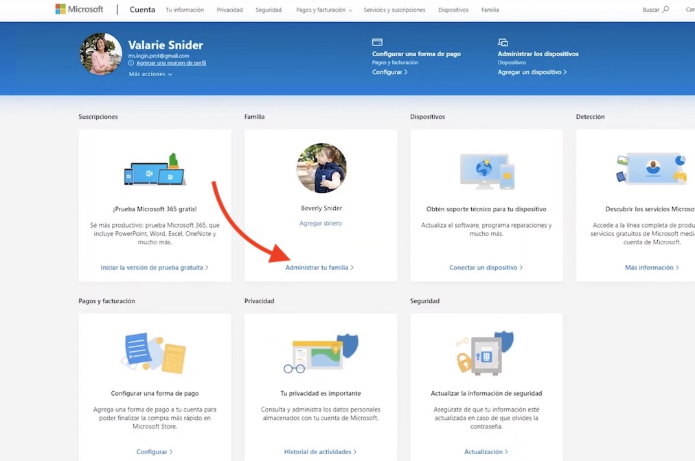 ¿Dónde está el control parental de Windows? Cómo fijar un tiempo de pantalla máximo para los niños 3 Screenshot