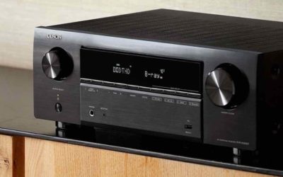 Denon AVR-580BT, un receptor AV con precio contenido y sonido limpio y envolvente