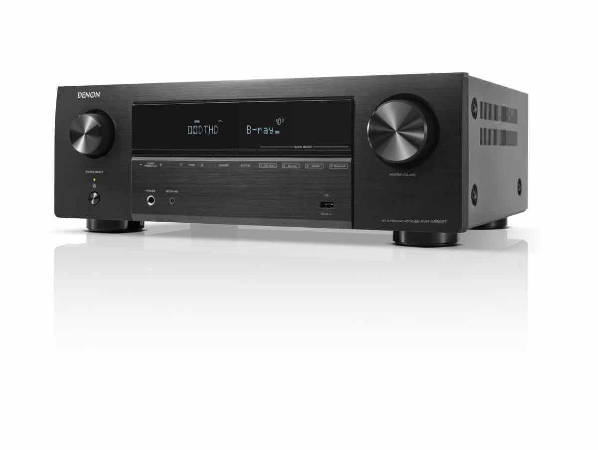 Denon AVR-580BT, un receptor AV con precio contenido y sonido limpio y envolvente 4 Denon AVR-580BT 2