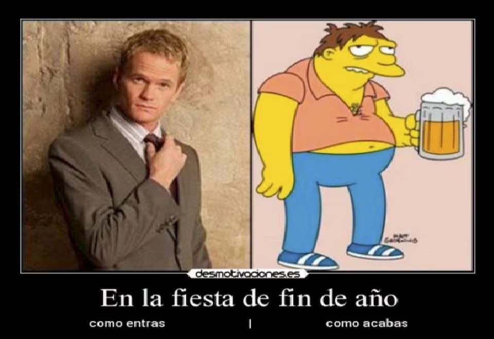 72 mensajes, memes y GIF bonitos y divertidos para felicitar la Nochevieja de 2024 16 image
