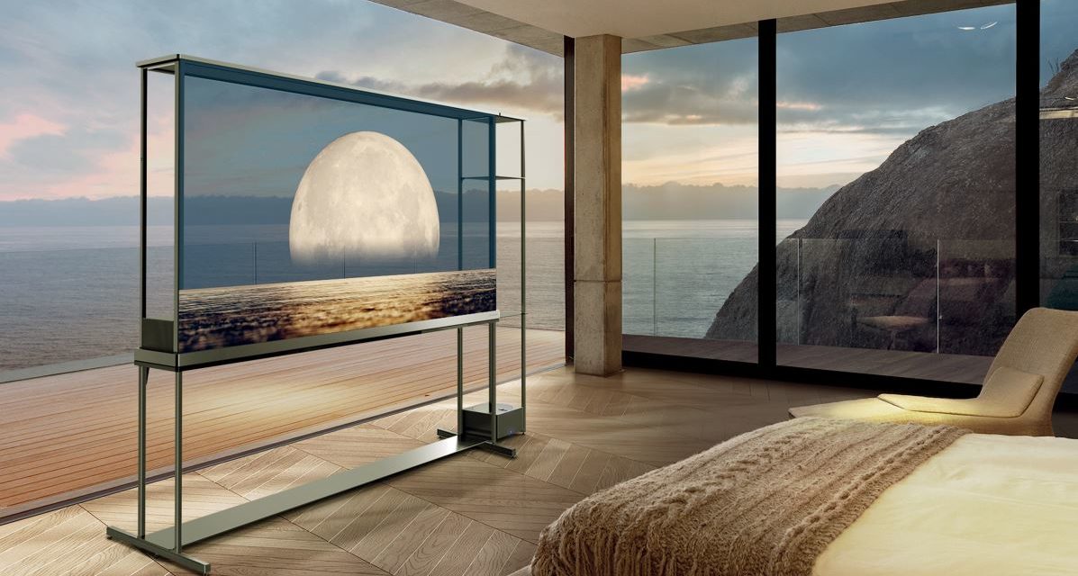 LG Signature OLED T, el primer televisor OLED transparente e inalámbrico del mundo
