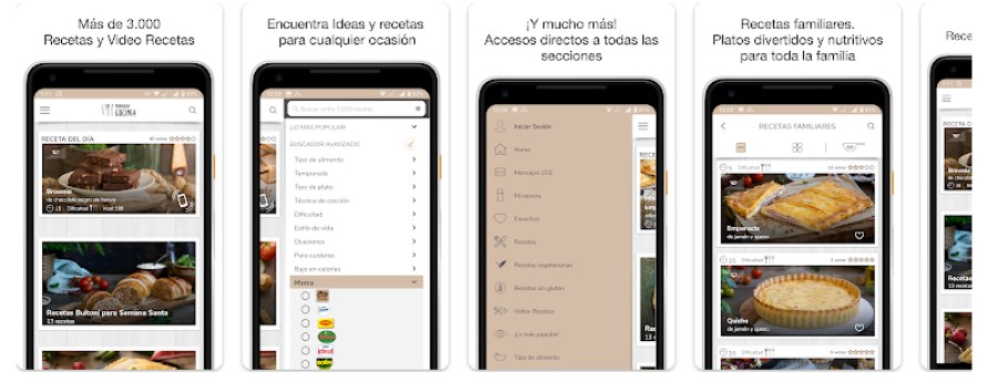 Las 9 mejores apps con recetas de cocina para hacer en Navidad 3 nestle cocina aplicacion navidad