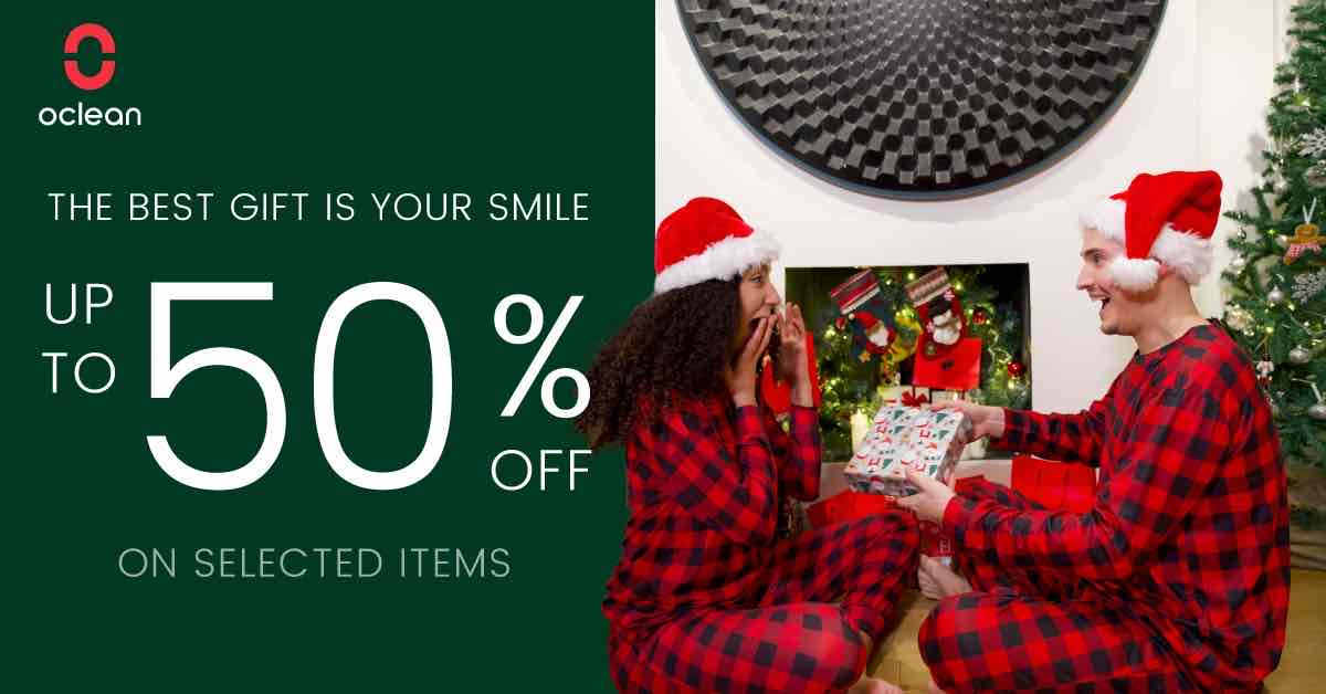 Las mejores ofertas de Navidad de Oclean para regalar sonrisas brillantes y sanas