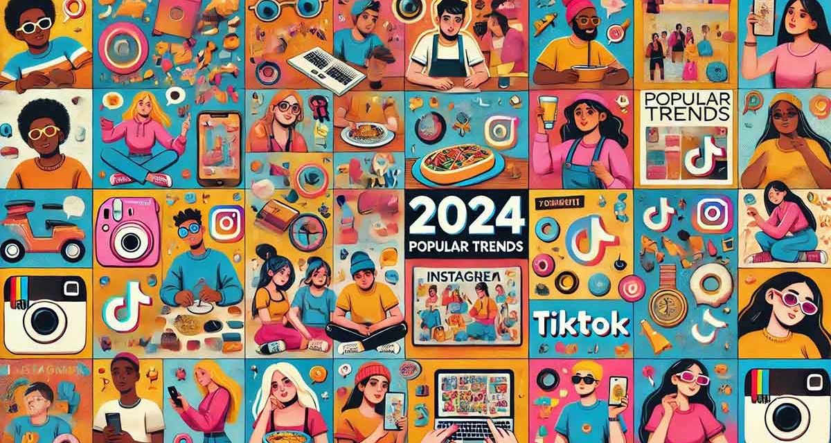 Las mejores plantillas para hacer un resumen de 2024 en Instagram y TikTok