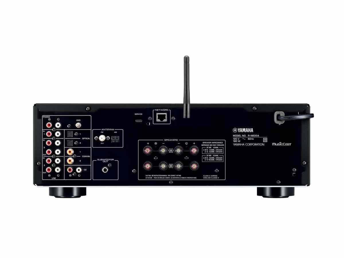 Yamaha R-N600A, un receptor Hi-Fi con sonido detallado y preciso y tecnología ToP-ART 3 RN600AreU_0009