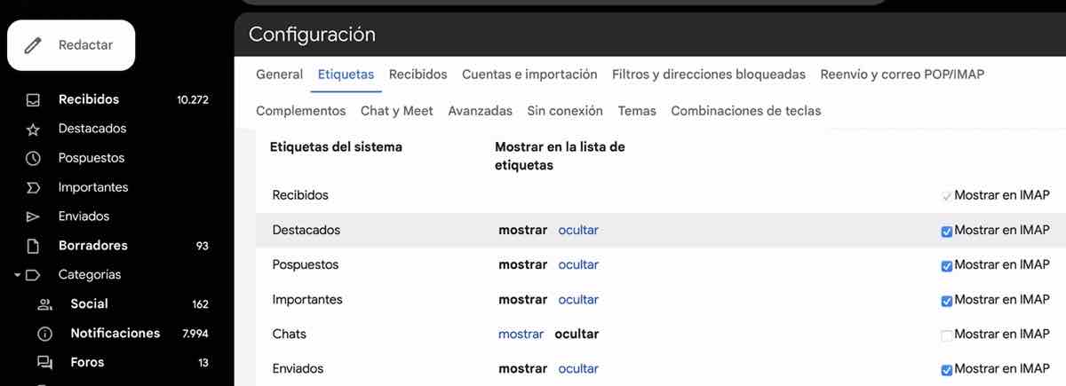 Cómo sincronizar varias cuentas de correo electrónico de terceros en Gmail: tutorial paso a paso 4 Screenshot