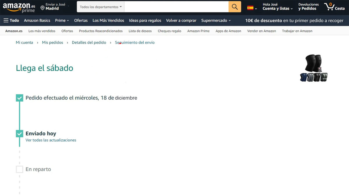 Qué hacer si no llega mi pedido de Shein, Temu o Amazon antes de Navidad 3 Qué hacer si no llega mi pedido de Shein, Temu o Amazon antes de Navidad - Revisa el estado de tu pedido