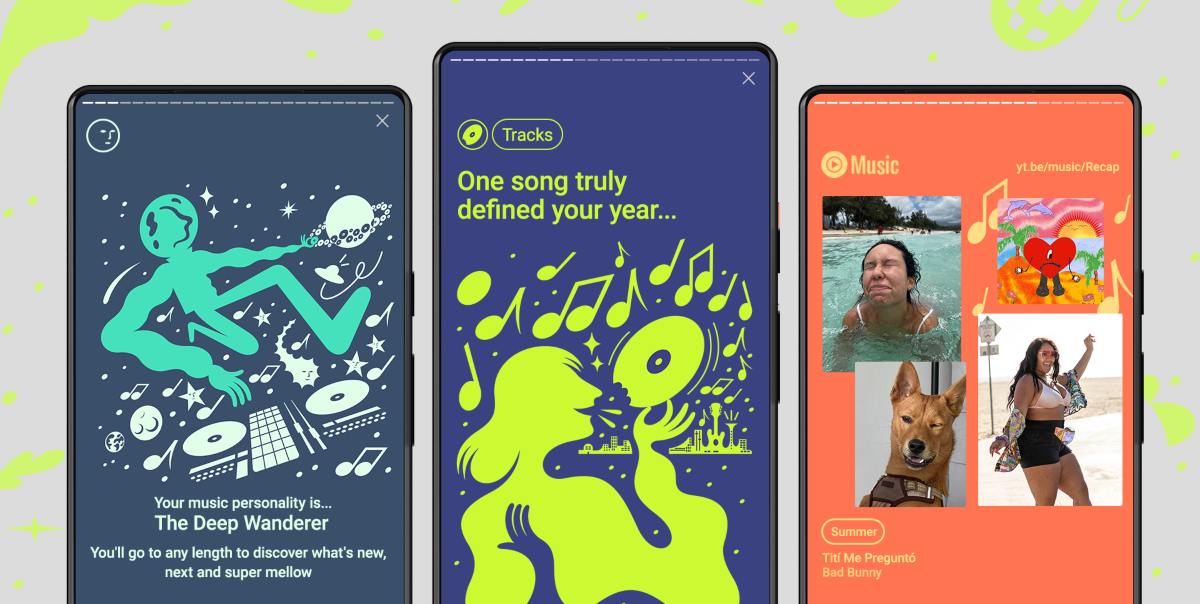 6 plataformas que ya han lanzado su versión alternativa del Spotify Wrapped 3 youtube music recap