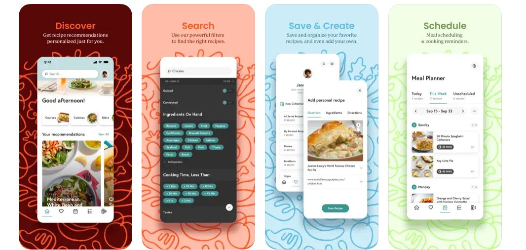 Las 9 mejores apps con recetas de cocina para hacer en Navidad 10 yummy recipes apps