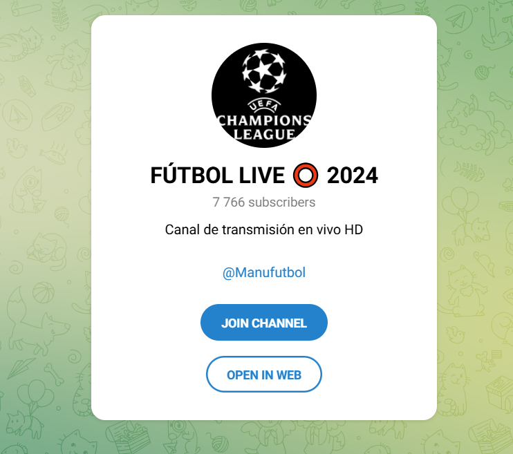 Los mejores canales de Telegram para ver fútbol en directo en 2025 4 image