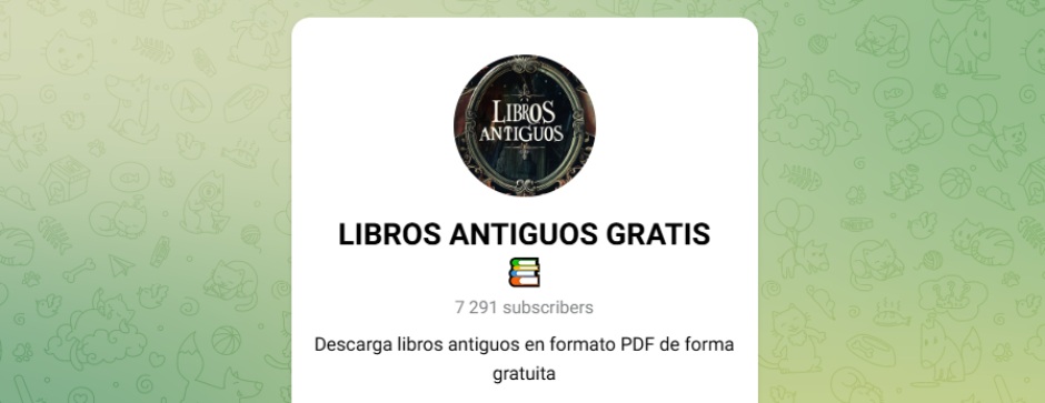 Los 5 mejores canales de Telegram de descarga de libros en 2025 4 libros antiguos gratis canales telegram