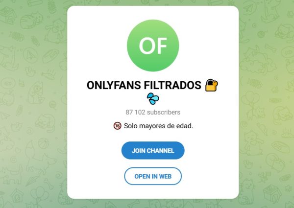 Los mejores canales de Telegram para ver contenido gratis de Onlyfans que funcionan en 2025