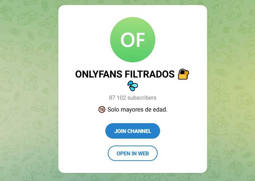 Los mejores canales de Telegram para ver contenido gratis de Onlyfans
