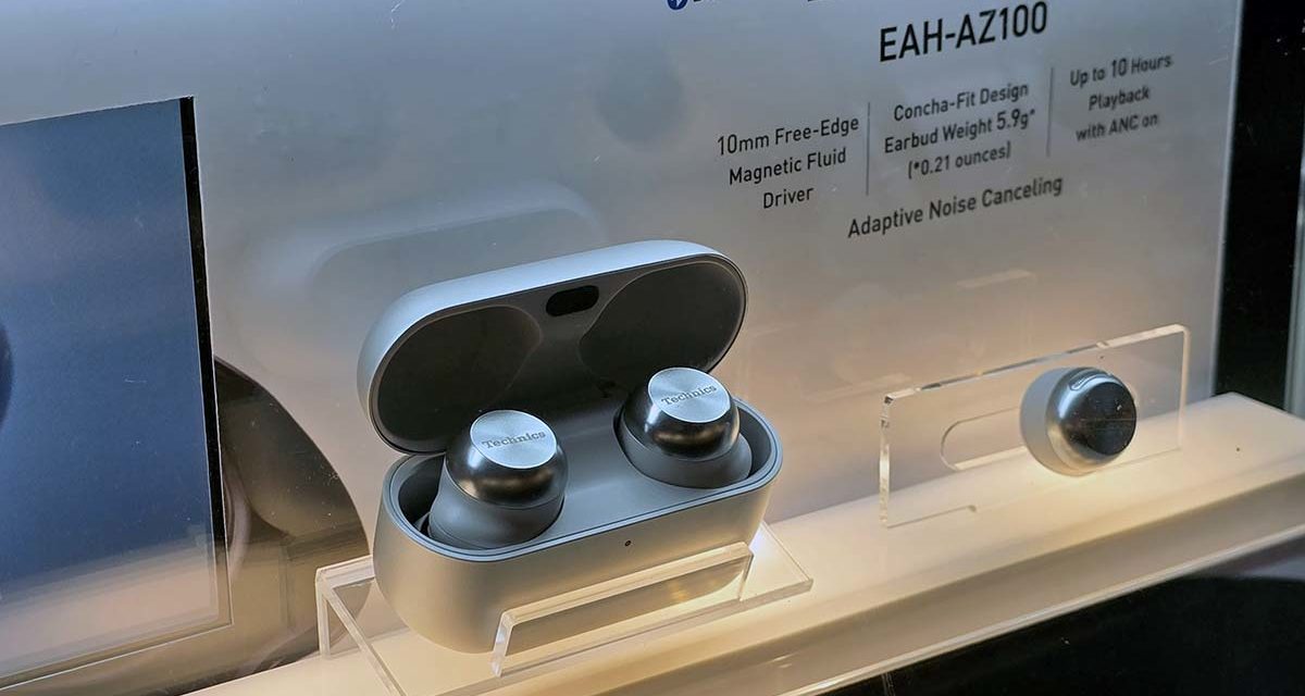 Technics EAH-AZ100, auriculares con controlador de fluido magnético con distorsión ultrabaja y cancelación de ruido