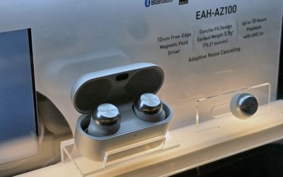 Technics EAH-AZ100, auriculares con controlador de fluido magnético con distorsión ultrabaja y cancelación de ruido