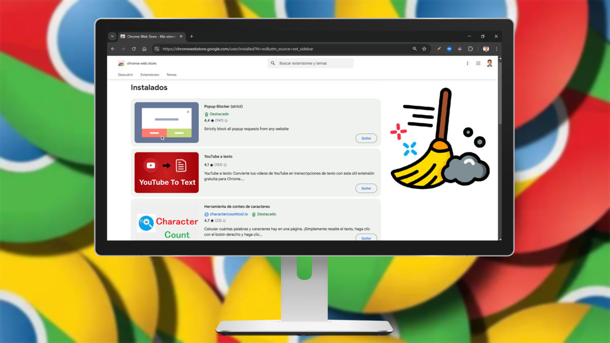 Por qué deberías revisar y limpiar cada cierto tiempo tus extensiones de Google Chrome 1 Por que deberias revisar y limpiar cada cierto tiempo tus extensiones de Google Chrome