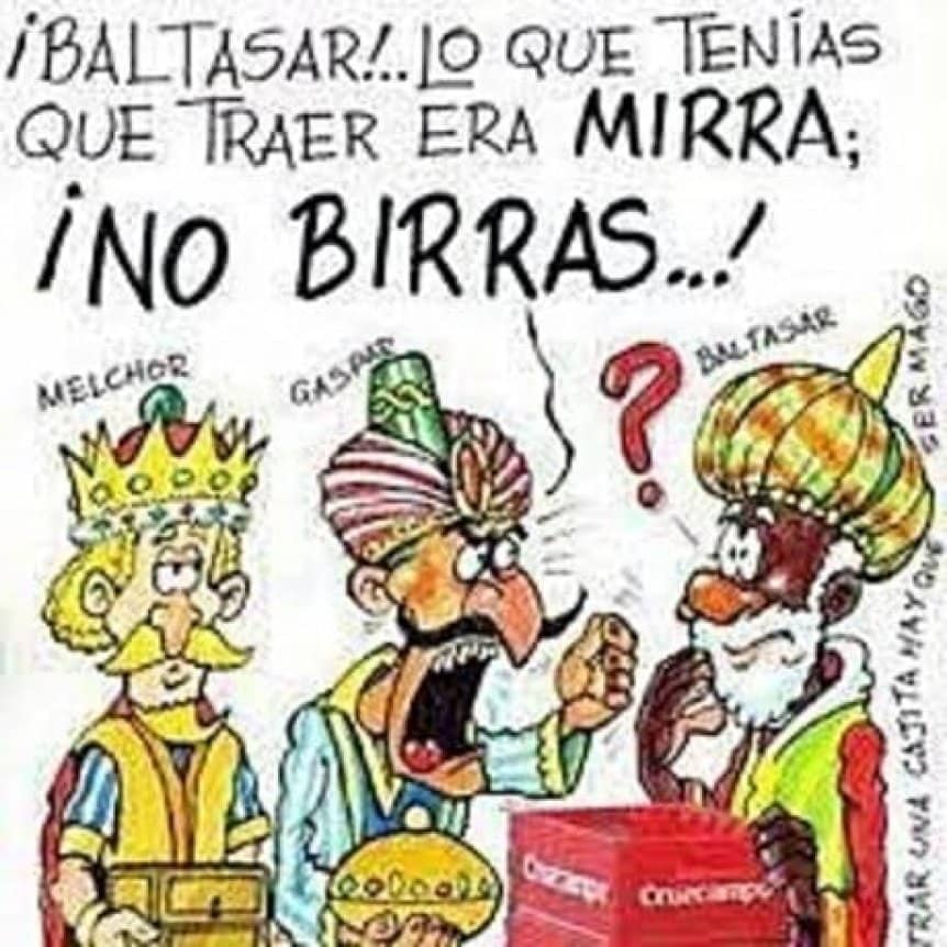 Los memes más graciosos y divertidos sobre los Reyes Magos 2025 9 reyes-magos_w862