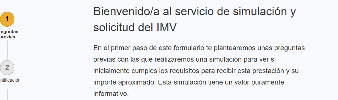 Cómo solicitar el Ingreso Mínimo Vital en 2025 por Internet: guía paso a paso 3 solicitud