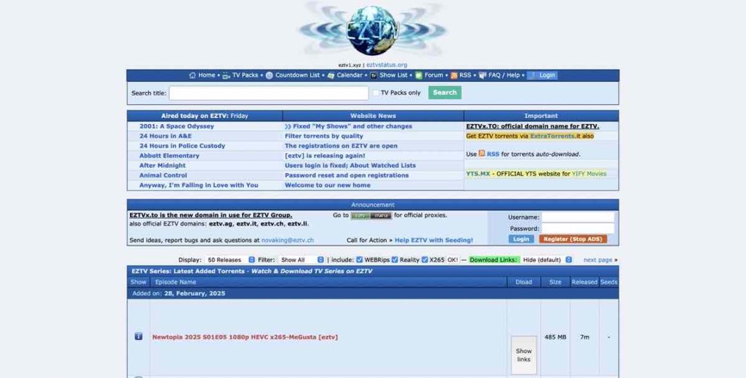alternativas eztv