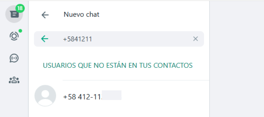 Cómo enviar un mensaje de WhatsApp sin guardar el número ni agregar a