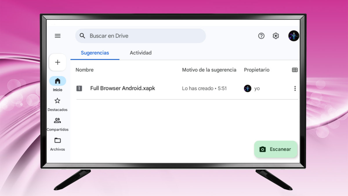 Cómo instalar el navegador Full Browser para usarlo en la TV: guía paso a paso 5 Cómo instalar el navegador Full Browser para usarlo en la TV - Google Drive