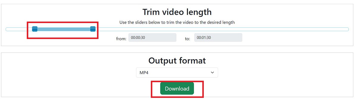Cómo cortar vídeos de YouTube online gratis 4 descargar video youtube cortado