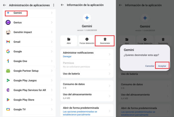 Cómo desactivar el Asistente de Google Gemini en el móvil: guía paso a paso
