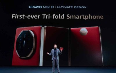 HUAWEI Mate XT Ultimate, un móvil plegable triple con pantalla de 10,2 pulgadas desplegada