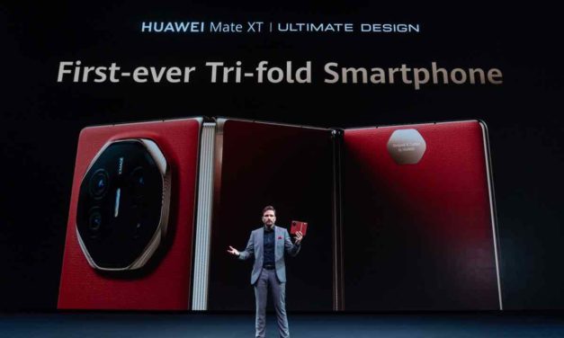 HUAWEI Mate XT Ultimate, un móvil plegable triple con pantalla de 10,2 pulgadas desplegada