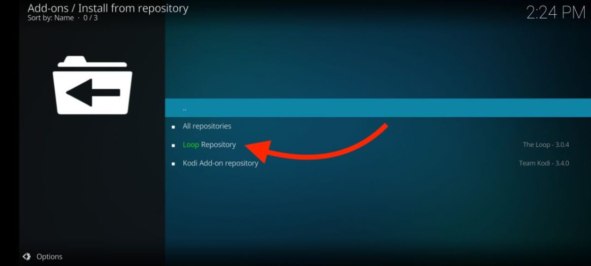 instalar the loop kodi 7