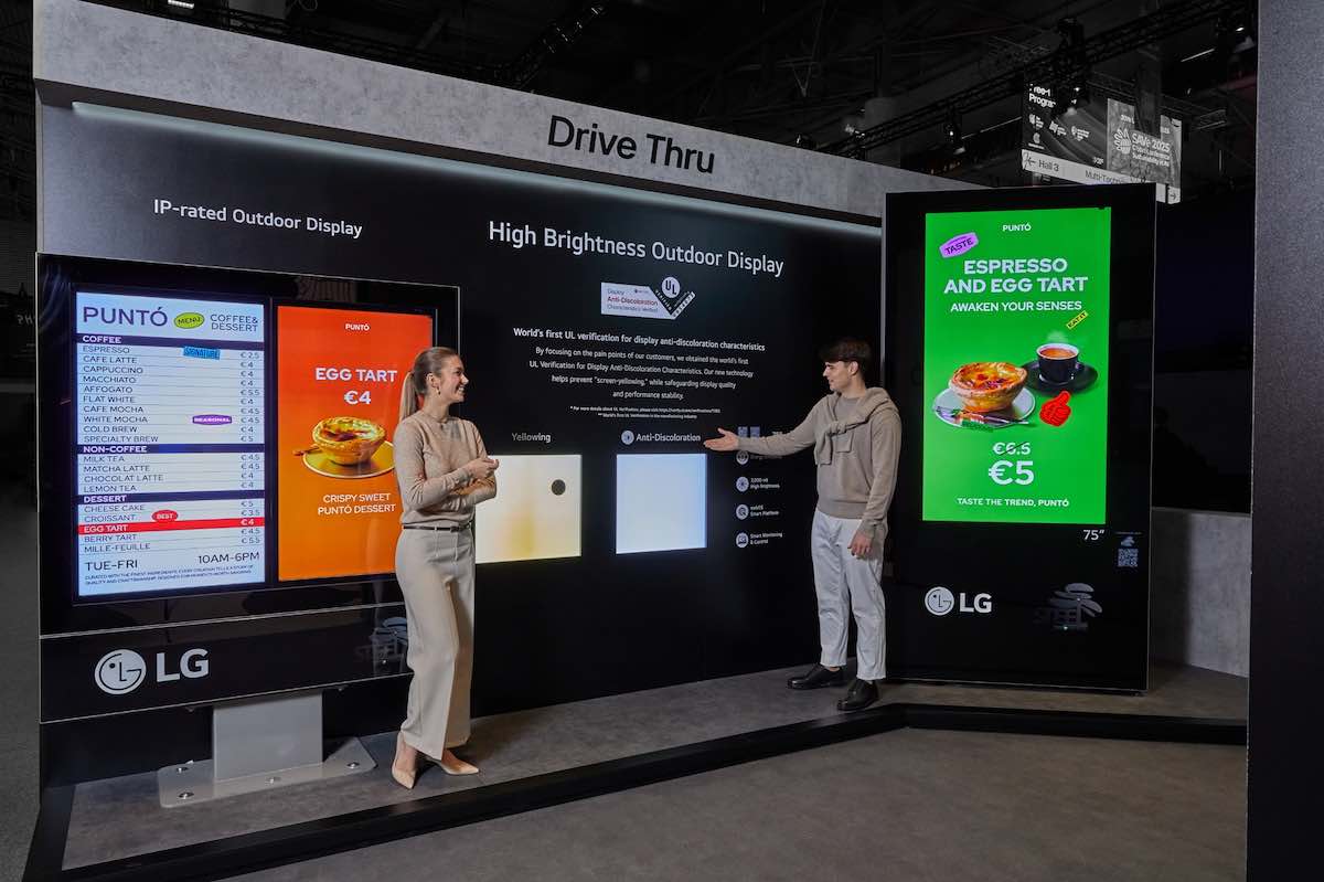 Estas son las principales novedades en cartelería digital de LG y Samsung en 2025 6 LG ISE 2025 carteleria digital 1
