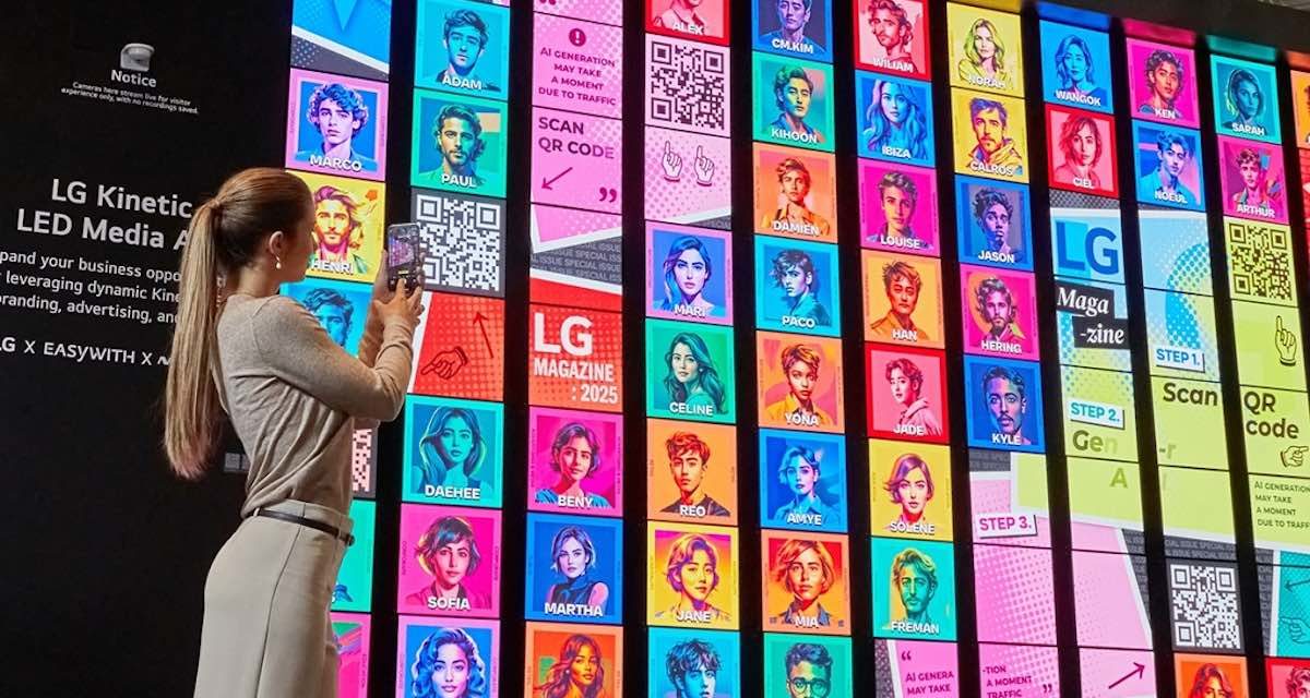 Estas son las principales novedades en cartelería digital de LG y Samsung en 2025