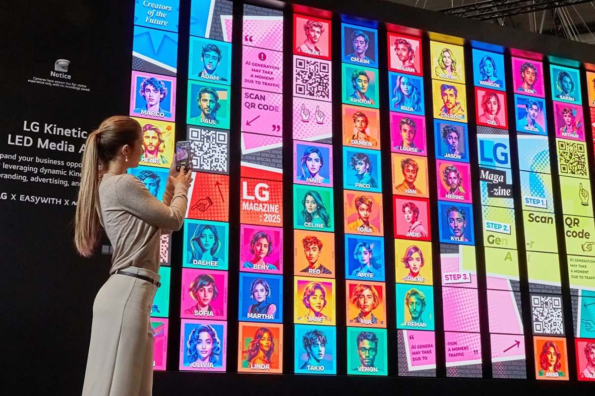 Estas son las principales novedades en cartelería digital de LG y Samsung en 2025 1 LG ISE 2025 carteleria digital 3