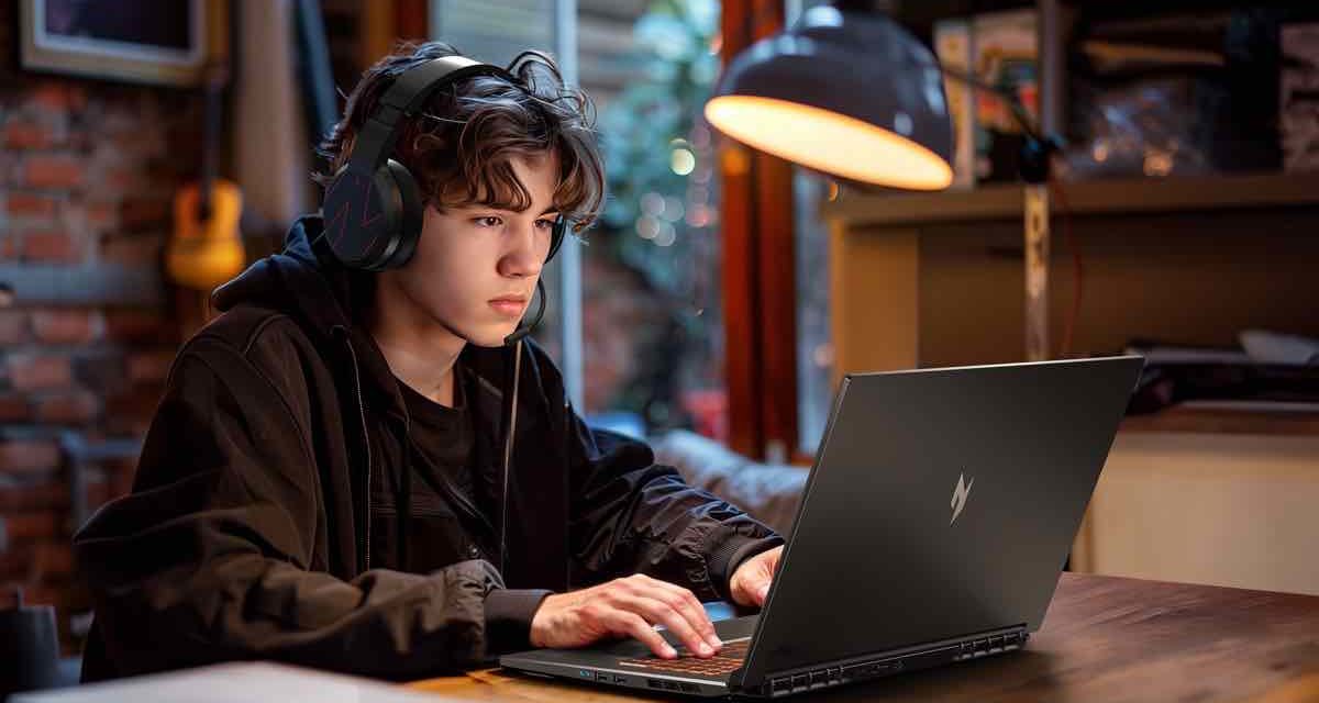 Acer Nitro V, portátiles eficientes para el juego y la multitarea