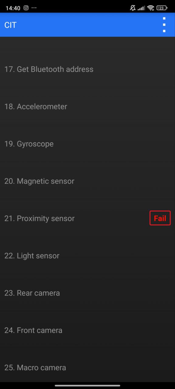 La pantalla del Redmi Note 14 no se enciende al recibir llamada: causas y posibles soluciones 4 pantalla apaga llamadas redmi note sensor proximidad 0