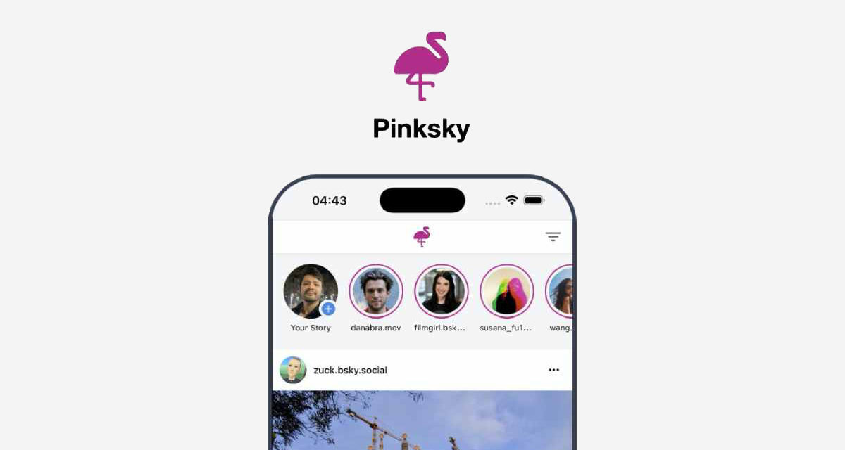 Así funciona Pinksky, la nueva red social abierta de Bluesky como alternativa a Instagram