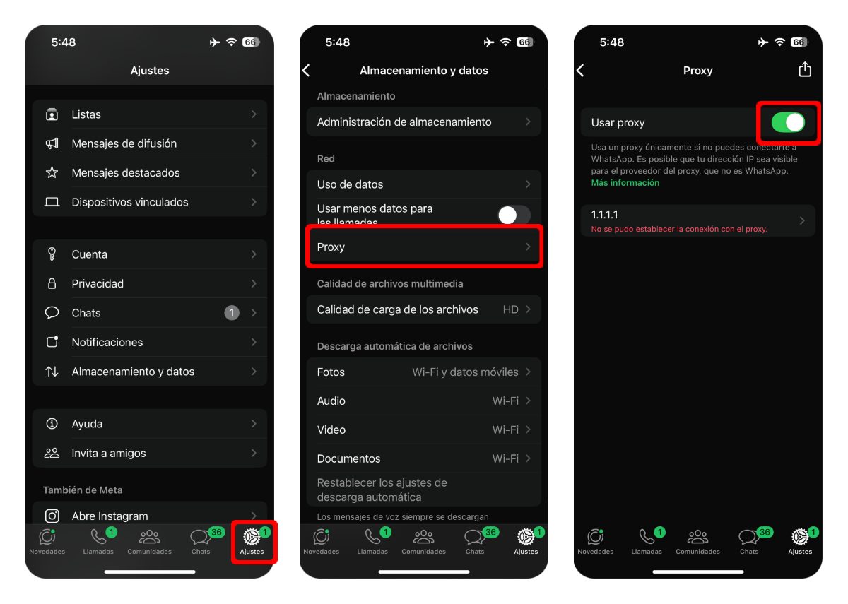 3 funciones de WhatsApp que no sabía que existían y me han cambiado la vida 4 usar proxy whatsapp