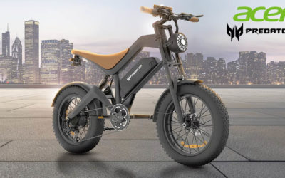 Acer Predator eRanger, una bicicleta eléctrica con neumáticos anchos y doble suspensión