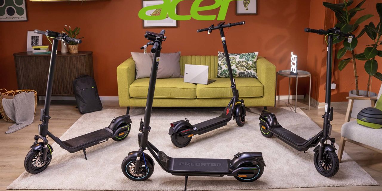 Acer Predator Thunder y Storm, patinetes eléctricos con suspensión dual y 60 km de autonomía