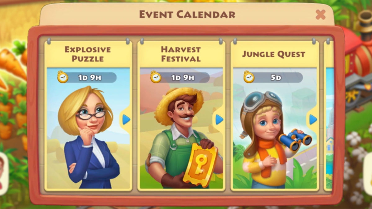 Los 8 mejores consejos y trucos para triunfar en Township, el juego de simulador de granja de moda 4 Trucos para triunfar en Township - Aprovecha los eventos para ganar más