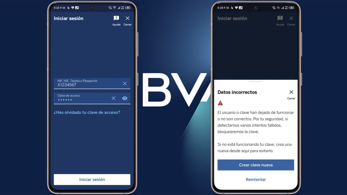 BBVA no funciona: Por qué falla la app del banco y posibles soluciones 9 BBVA no funciona - Error al intentar autenticar tu cuenta