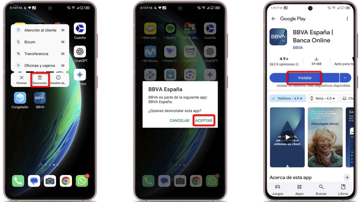BBVA no funciona: Por qué falla la app del banco y posibles soluciones 7 BBVA no funciona - La aplicación se queda colgada