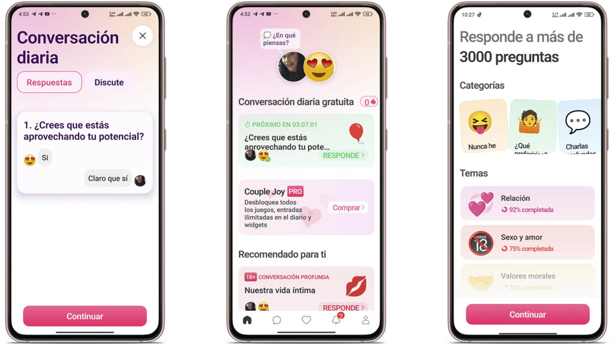 ¿Para qué sirve Couple Joy? Todos los secretos de la app para parejas que triunfa en Android 3 Estos son los beneficios de usar Couple Joy