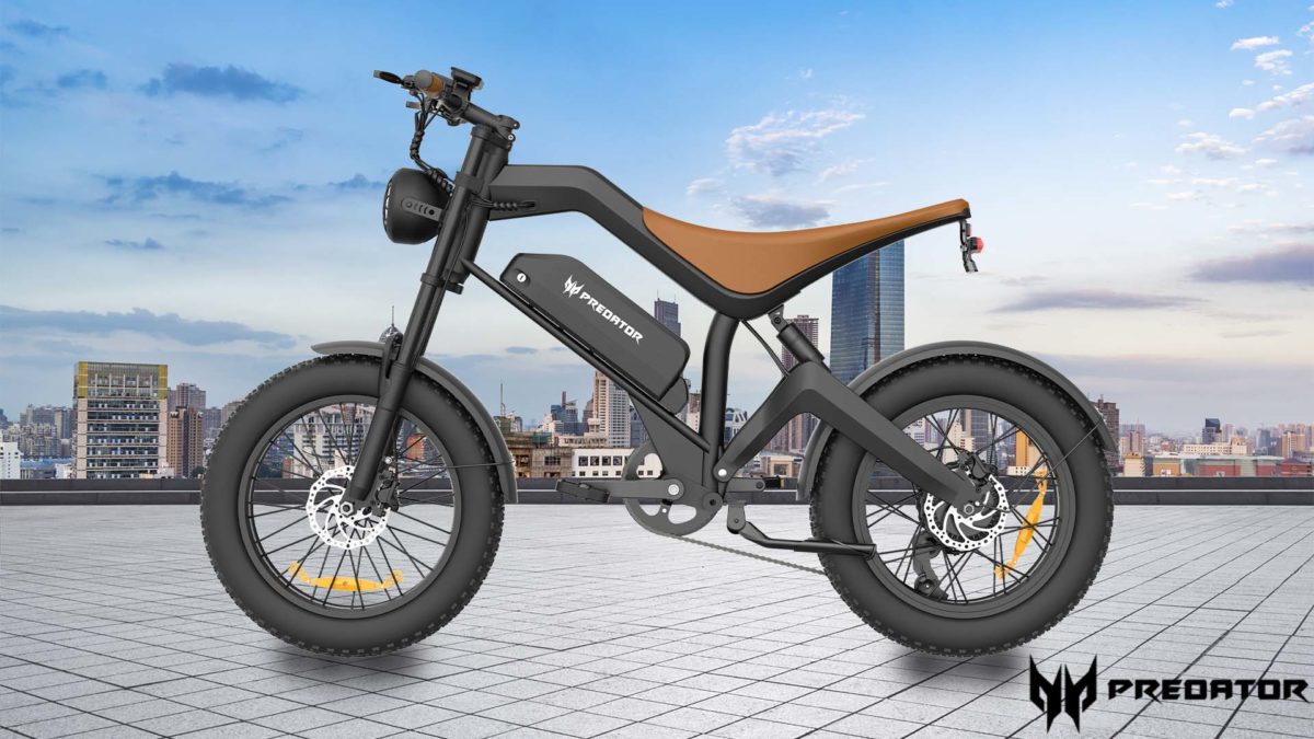 Acer Predator eRanger - bicicleta eléctrica con doble suspensión y neumáticos anchos