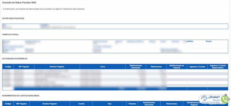 Cómo consultar tus datos fiscales de la Renta 2024 y el borrador de la ...
