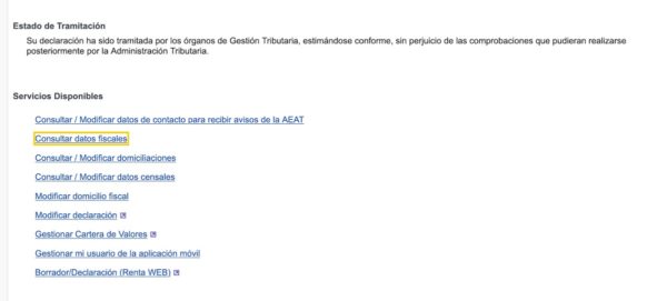 Cómo consultar tus datos fiscales de la Renta 2024 y el borrador de la ...