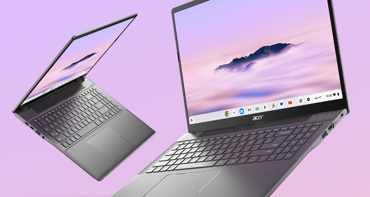 Acer Chromebook Plus, más potencia y nuevas funciones de IA en la nueva gama de 2025