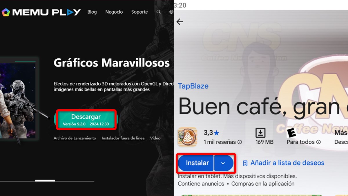 Cómo instalar y jugar a Good Coffee, Great Coffee en PC 2 Así puedes instalar y jugar a Buen Café, Gran Café en PC con MEMU Play